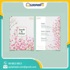 In menu/thực đơn