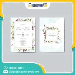 In menu/thực đơn