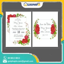 In menu/thực đơn