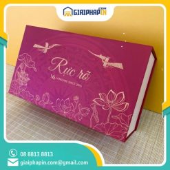 In hộp nam châm cạnh đựng quà tặng Vitacare