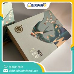 In hộp nắp lật nam châm Lưu Gia Yến