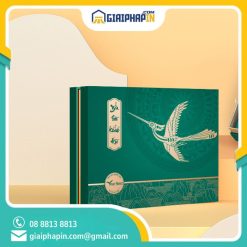 In hộp cứng âm dương có đai Yến sào Khánh Hòa