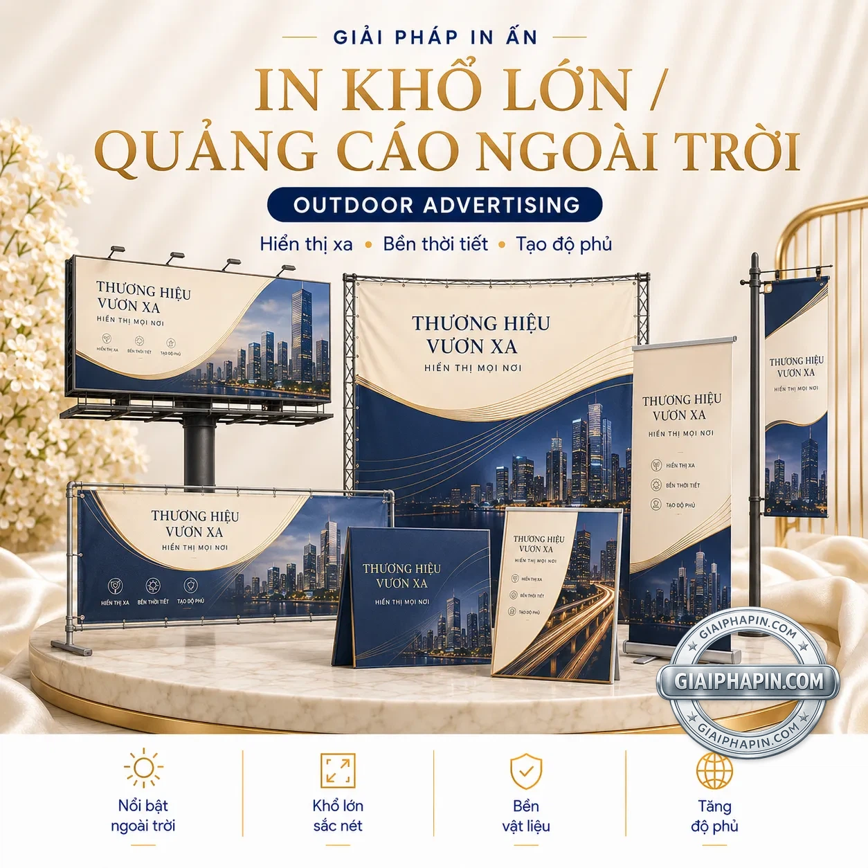 In khổ lớn quảng cáo ngoài trời